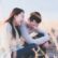 Couple happy and laughing